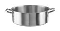 Immagine di TENDER CASSERUOLA BASSA INOX cm 24 CON 2 MANIGLIE